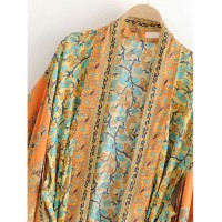 All Over Florals Self Tie Kimono