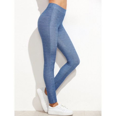 Denim Look Leggings