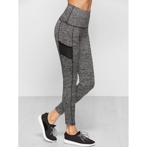 Knit Wide Waistband Leggings