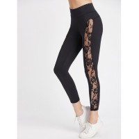 Lace Insert Leggings