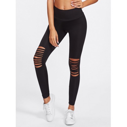 Active Ladder Ripped Leggings