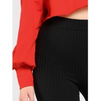 Elastic Waist Slim Leggings