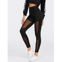 Stitching Mesh Leggings