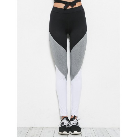 Cut And Sew Panel Leggings