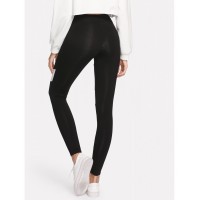 Two Tone Mesh Insert Leggings