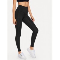 Waist Knot Solid Leggings