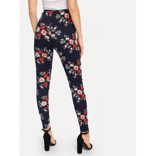 Flower Print Leggings