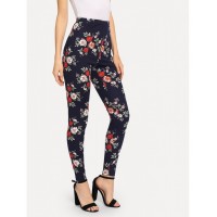 Flower Print Leggings