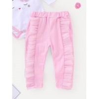 Baby Bow Detail Romper With Pants