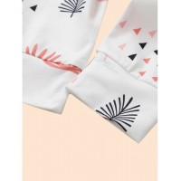 Baby Flamingo Print Top &amp;amp; Pants &amp;amp; Hat