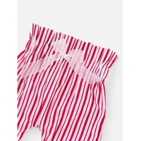 Baby Embroidered Top With Striped Pants